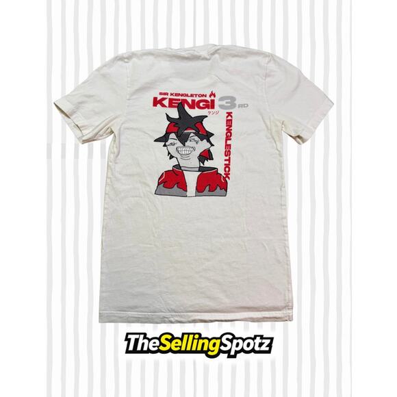 Kenji Other - Sir Kengleton Kengai 3rd Kenglestick Graphic T-Shirt White Us/Uk (S) Small